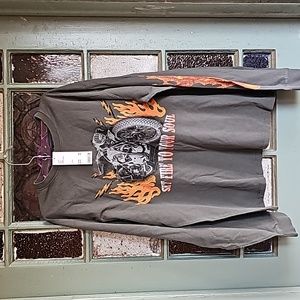 Urban outfitters motorcycle long sleeve tee